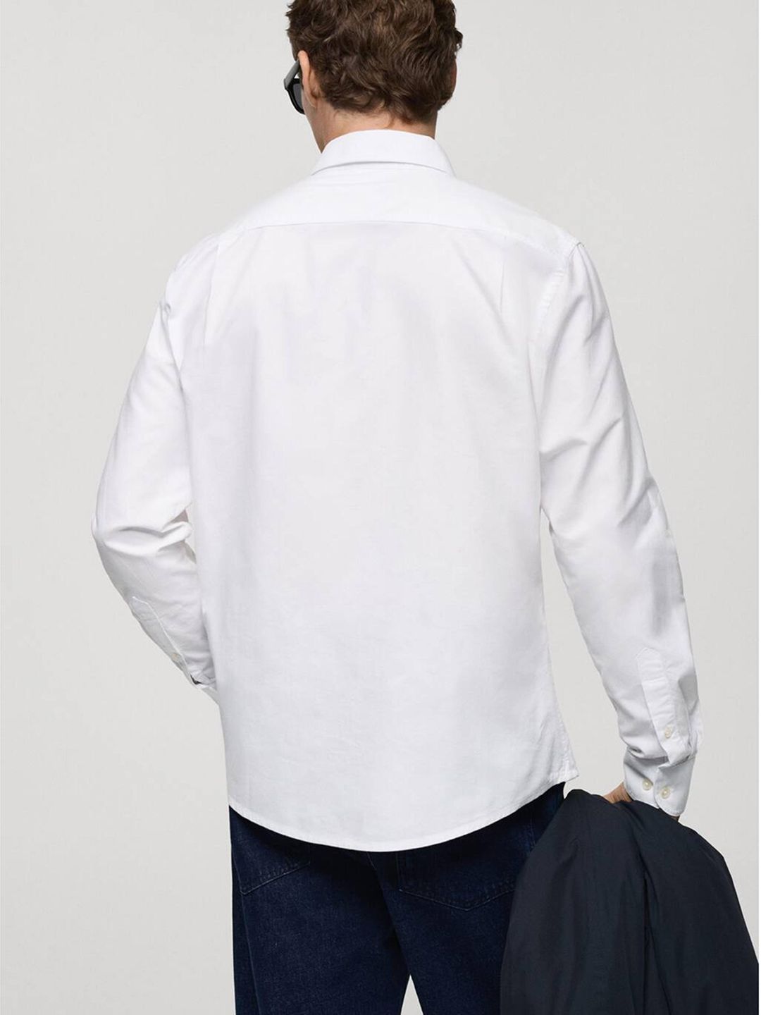 Men's Slim Fit White Formal Shirt