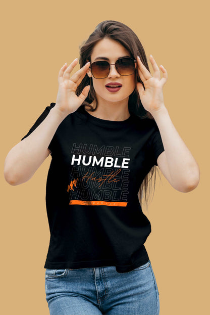 Regular Women Humble Graphic Printed T-shirt