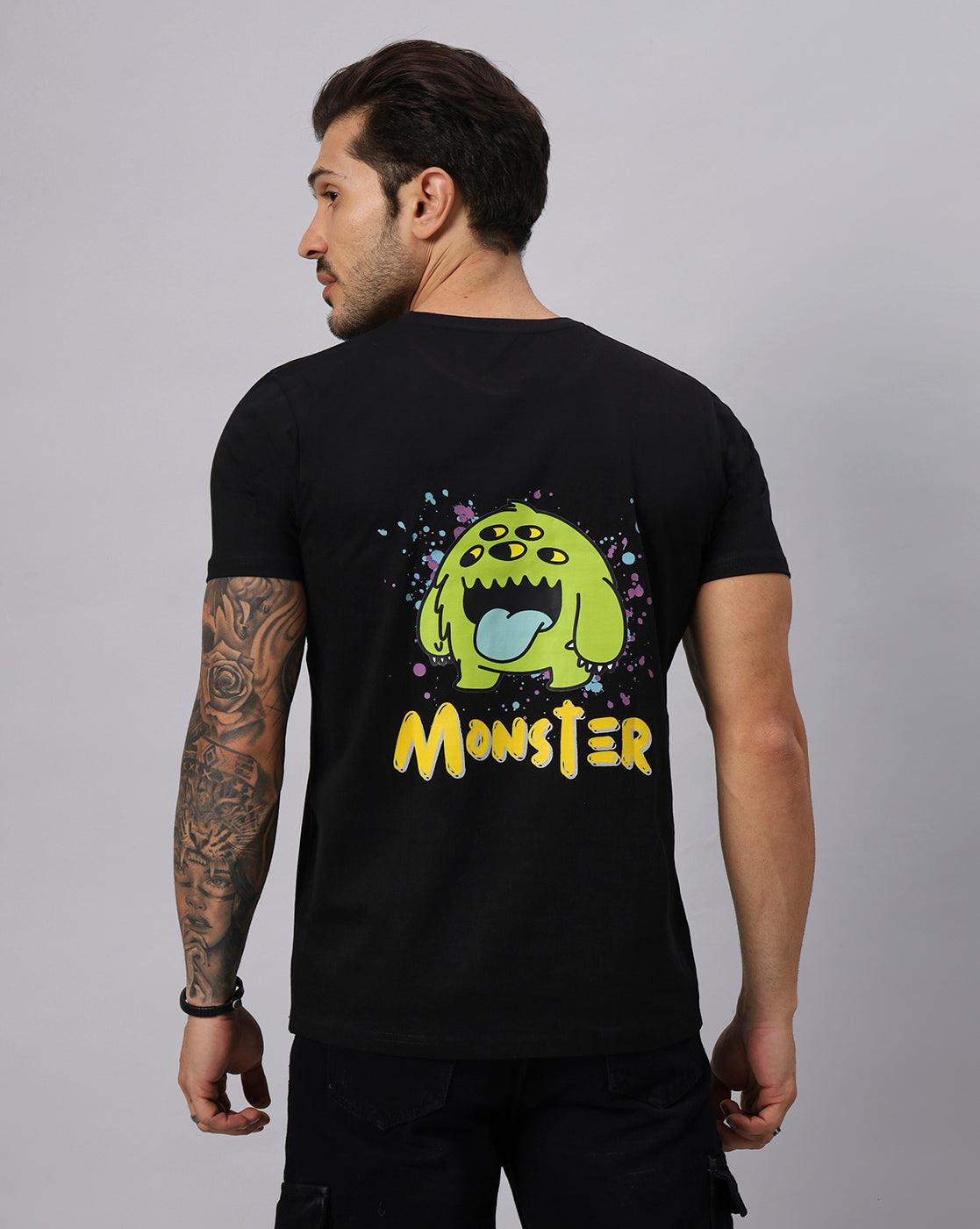 Regular Men Monster Printed Tshirt - URBANICE