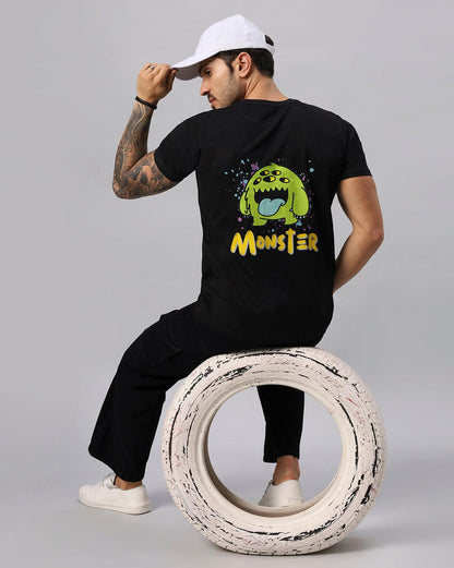 Regular Men Monster Printed Tshirt - URBANICE