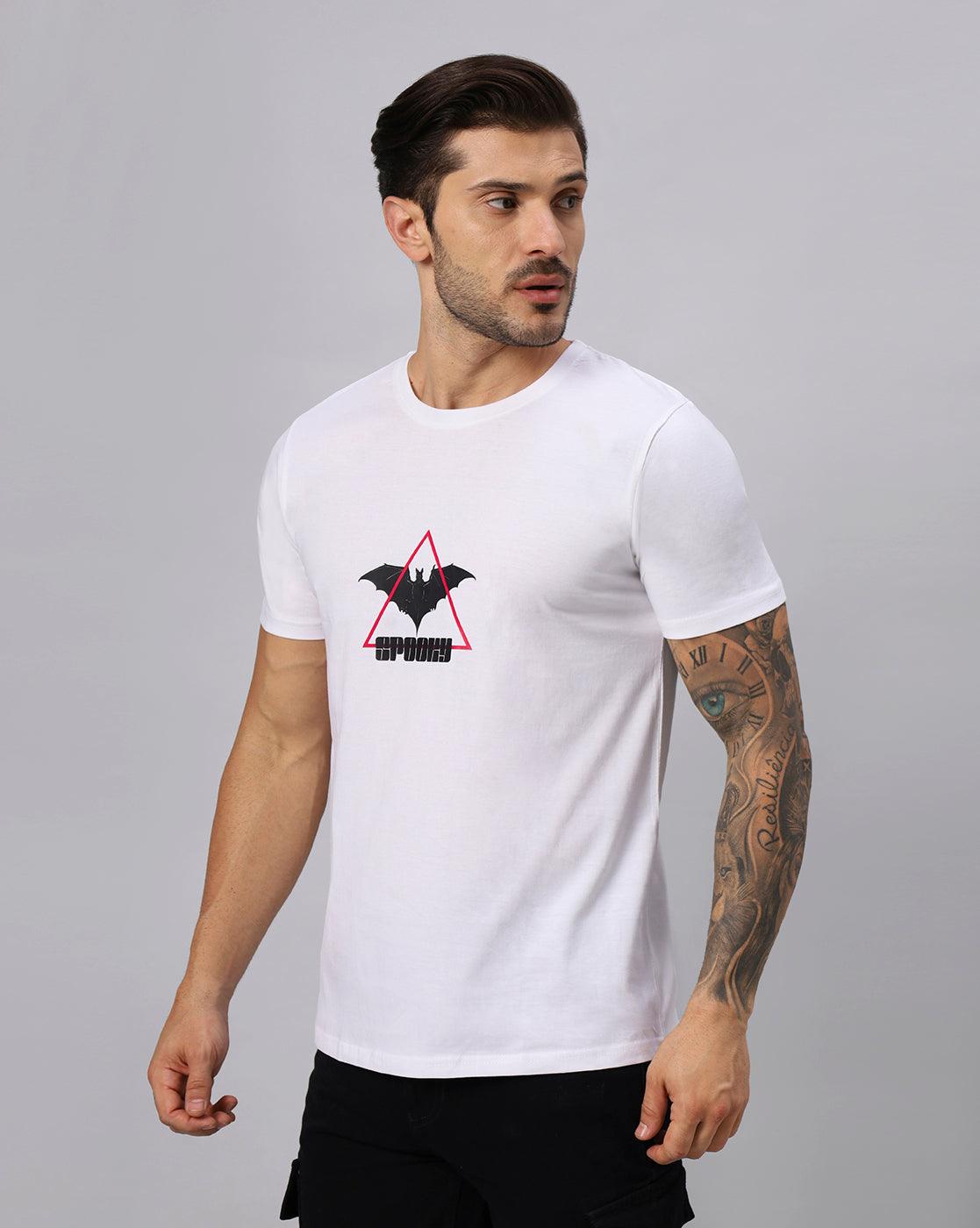 Regular Men Spooky Bat Tshirt - URBANICE