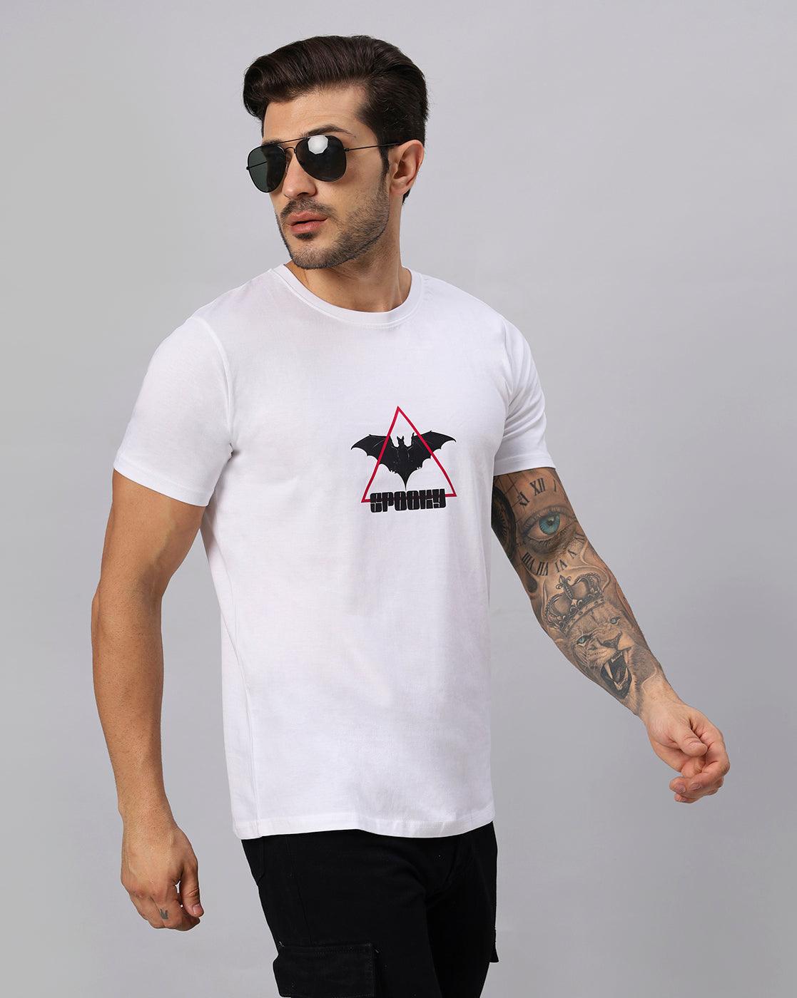 Regular Men Spooky Bat Tshirt - URBANICE