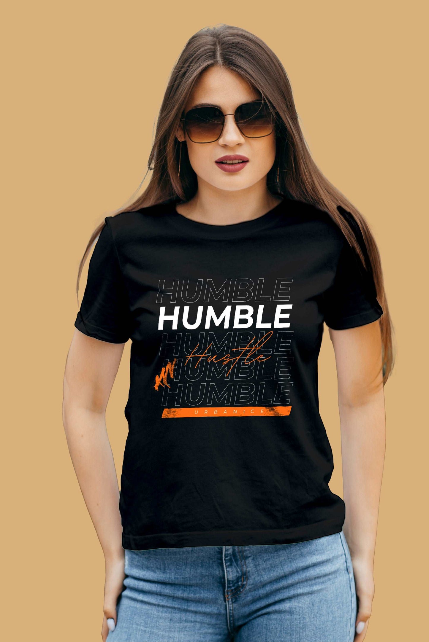 Regular Women Humble Graphic Printed T-shirt