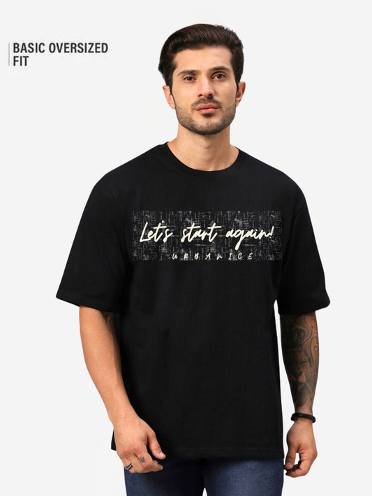 Men’s Black Again Oversized Graphic T-shirt