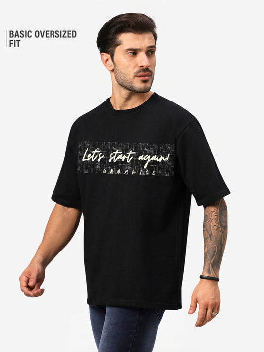 Men’s Black Again Oversized Graphic T-shirt