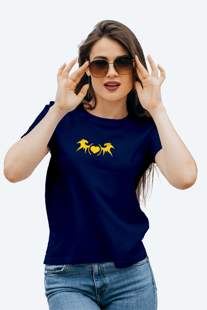 Women Regular Dil To Bacha H Ji Graphic Printed Tshirt