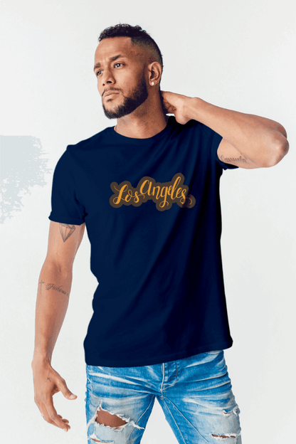 Regular Men Men Los Angeles Printed T-shirt