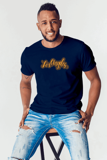 Regular Men Men Los Angeles Printed T-shirt