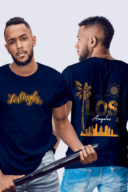 Regular Men Men Los Angeles Printed T-shirt